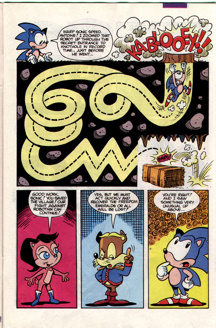 Sonic - Archie Adventure Series April 1993 Page 8